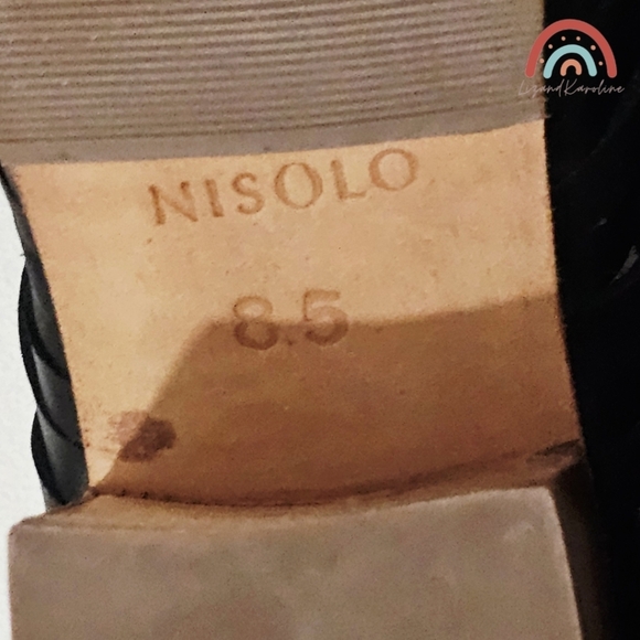 New! Nisolo All Day Woven Leather Heeled Mule - Picture 14 of 16